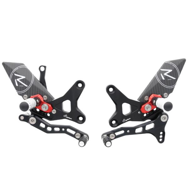 Lightech R Version adjustable rearsets Kawasaki ZX10R 2011-2015