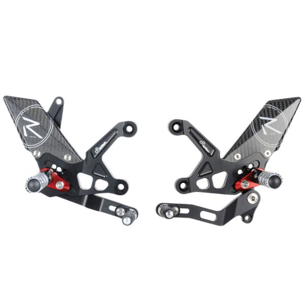 Lightech R Version adjustable rearsets Kawasaki Z900 2017-2023