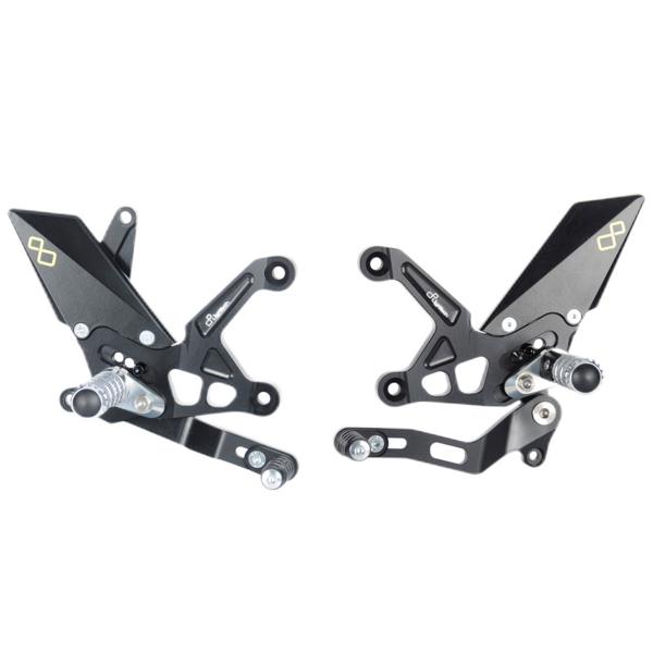 Lightech adjustable rearsets fold up footpeg Kawasaki Z900 2017-2023