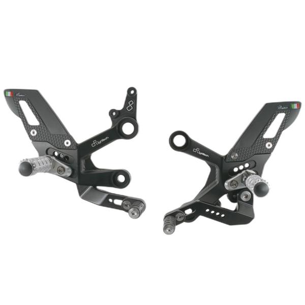 Pedane regolabili Lightech poggiapiedi snodati Ktm Duke 790 2018-2023