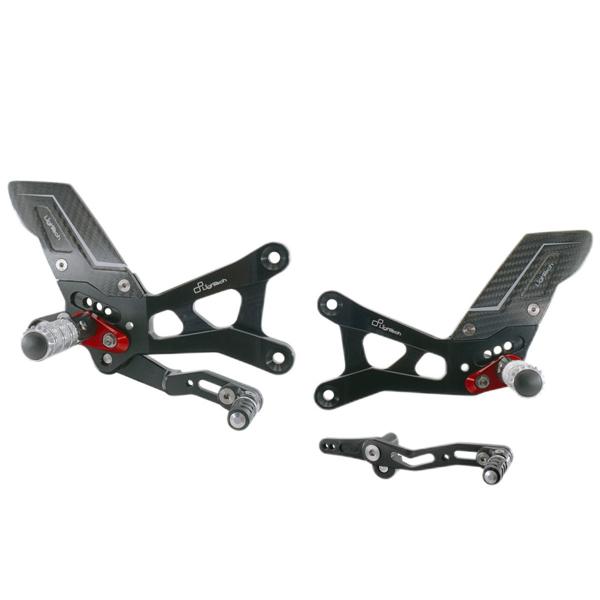 Lightech R Version adjustable rearsets Yamaha R6 2017-2024