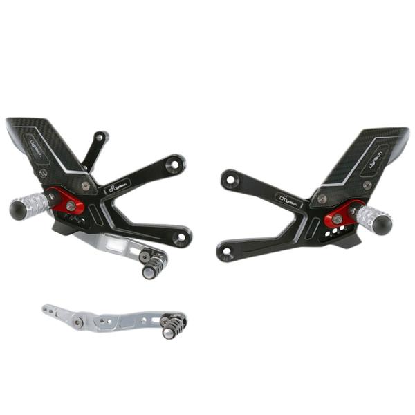 Pedane regolabili Lightech R Version Yamaha R1 2015-2024