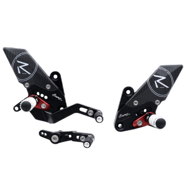 Lightech R Version adjustable rearsets Yamaha Tracer 9GT 2023-2024