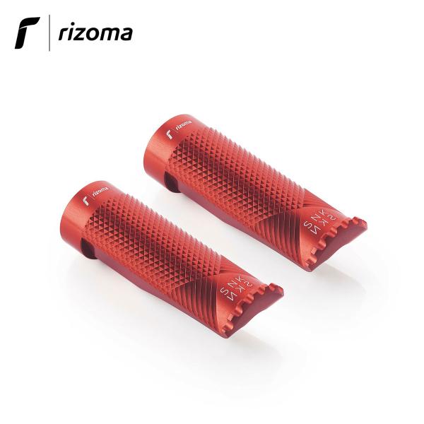 Pedivelle Rizoma Snake rosso Yamaha YZF R1 2015-2016