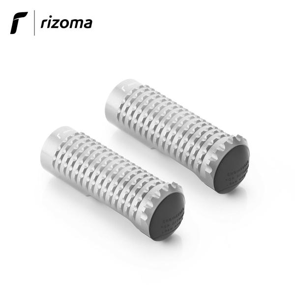 Rizoma silver Extreme footpegs Ducati Streetfighter V4S 2023-2024