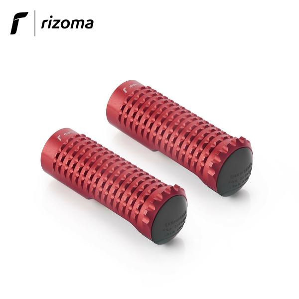 Pedivelle Rizoma Extreme rosso Yamaha Tracer 9 2021-2022