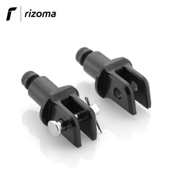 Kit adattatori Rizoma per montaggio pedivelle per pedane OEM da 18 mm