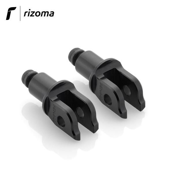Kit adattatori Rizoma per montaggio pedivelle Street per pedane pilota OEM da 18 mm