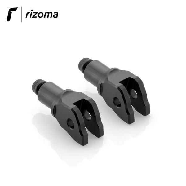 Kit adattatori Rizoma per montaggio pedivelle per pedane OEM da 18 mm
