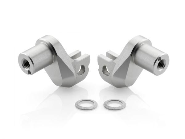 Rizoma STREET Coppia di adattatori poggiapiedi pilota Ducati Xdiavel 1260S 2016-2018