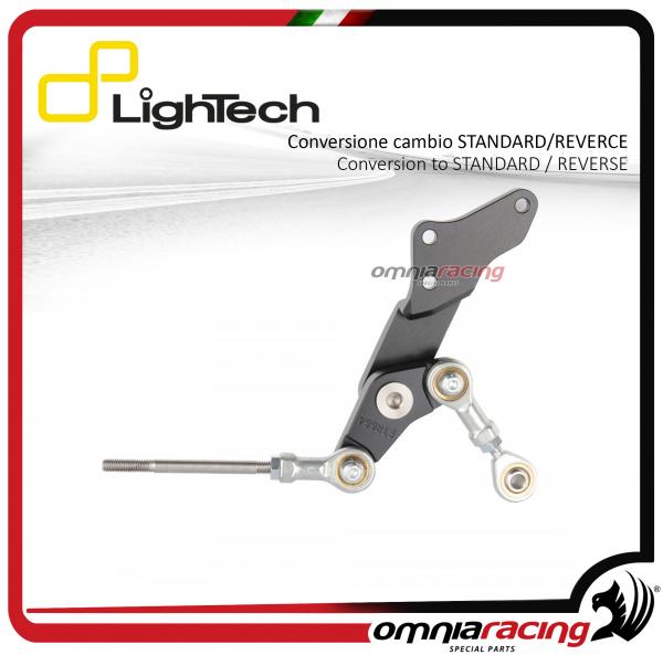 Lightech kit conversione cambio da standard a rovesciato per Aprilia RSV4 /R / Factory / APRC 2009>