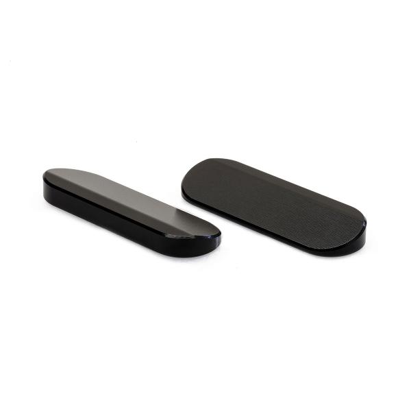 CNC Racing black Riser hole caps for triple clamps Ducati Monster 1000 2003-2006