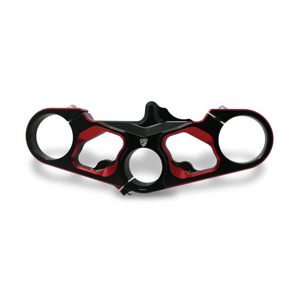CNC Racing black/red upper triple clamps Mv Agusta F3 675 2012-2020