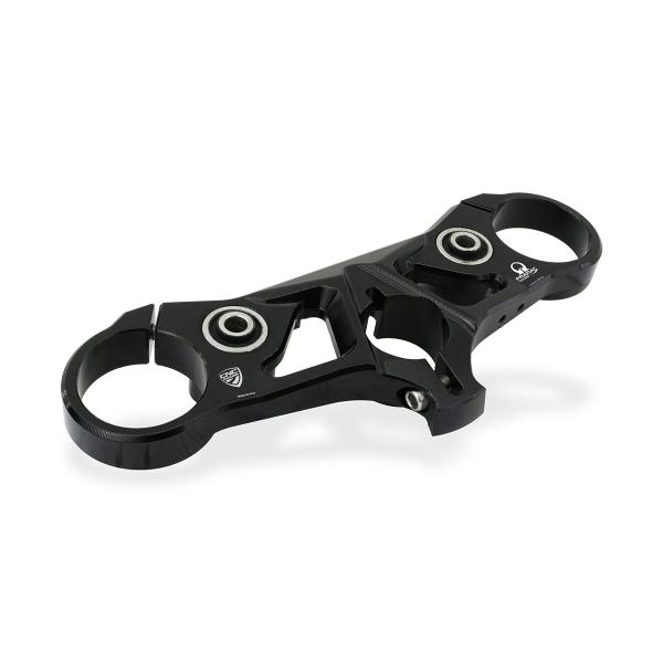 CNC Racing black upper triple clamps Pramac Ducati Streetfighter V4 2020-2024