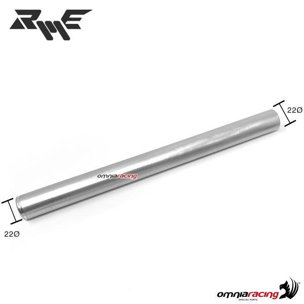 Impugnatura singola destra Robby Moto colore silver per semimanubri della linea Sport/Rialzato