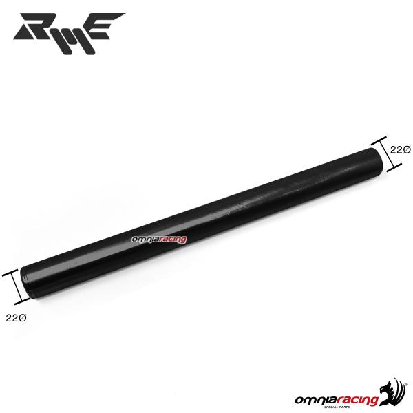 Impugnatura singola sinistra Robby Moto colore nero per semimanubri della linea Evo