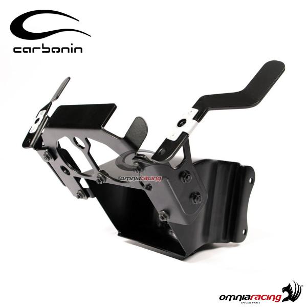 Telaietto anteriore in alluminio Carbonin in supporto strumenti per Yamaha R1/R1M 2020>