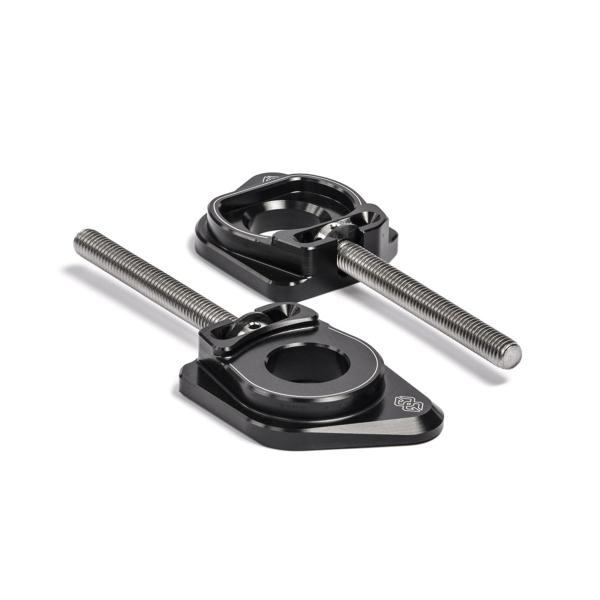 Gilles Tooling AXB black rear chain adjusters BMW M1000R 2023-2025