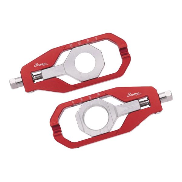 Lightech red chain adjusters Yamaha Tmax 530 2012-2024