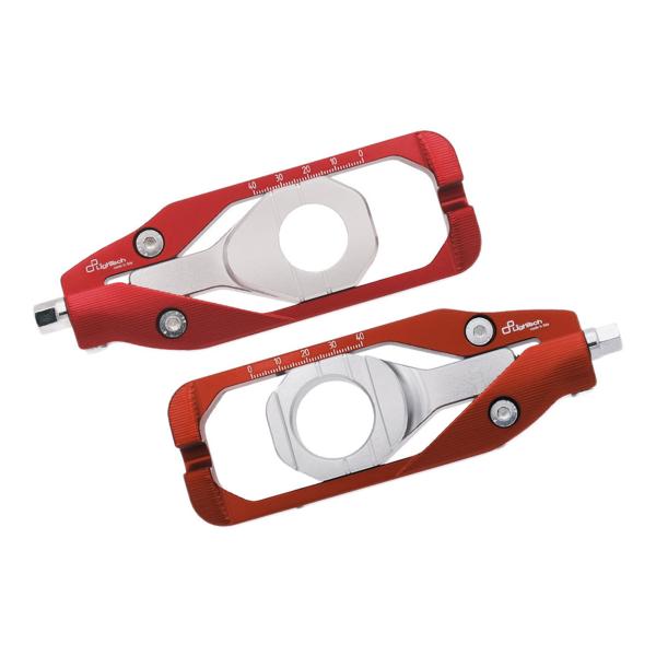 Lightech red chain adjusters Yamaha R1 2015-2019