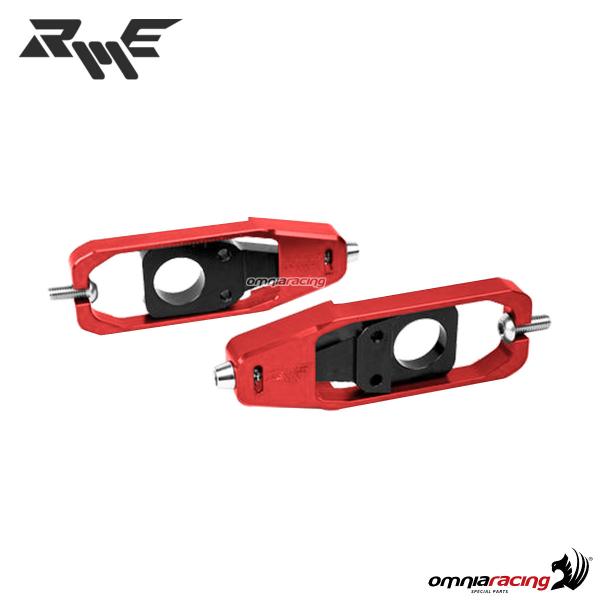 Robby Moto aluminum chain adjuster red color for Honda CBR1000 2008>2011