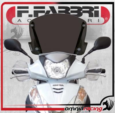 F.Fabbri Parabrezza Sport Fume Scuro per Honda SH300 2011-2013