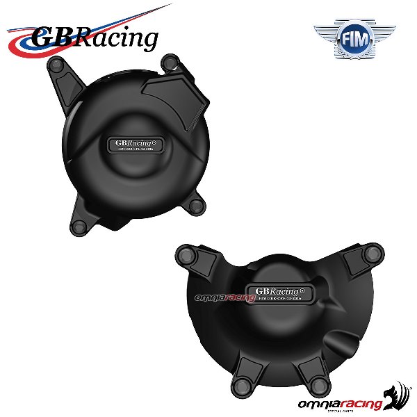 Complete engine crankcase cover protection set GBRacing for EBR 1190RX/1125