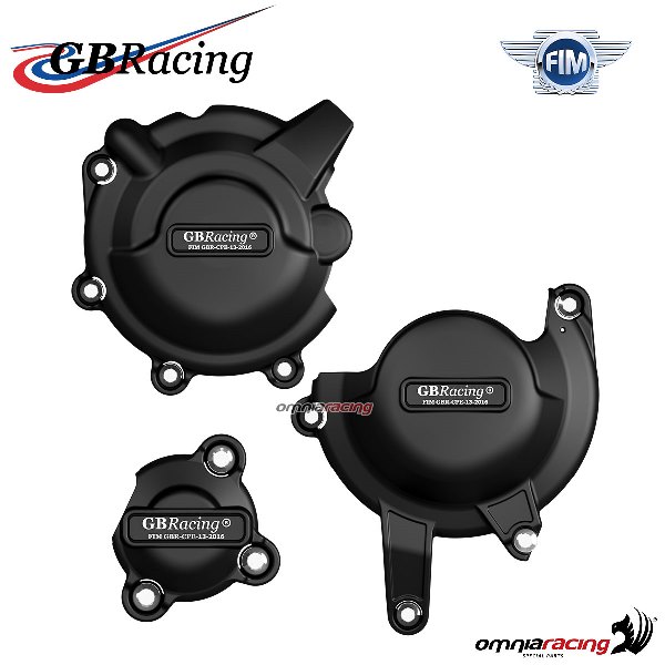 Complete engine crankcase cover protection set GBRacing Honda CBR300R/CB300R 2015-2018