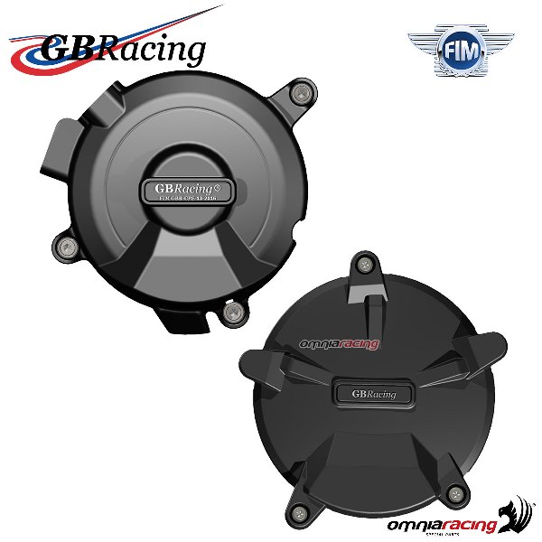 Set completo protezione carter motore GBRacing per KTM RC8R 2011>2016