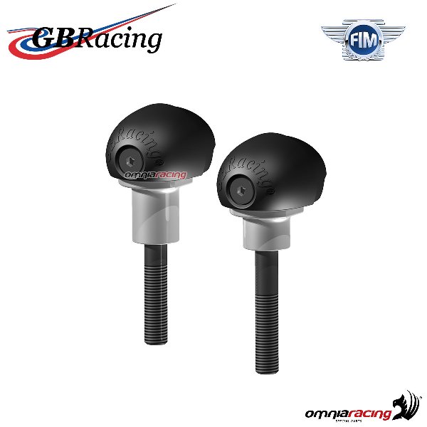 Pair of slider pads for track use GBRacing for Suzuki GSXR1000 2005-2008