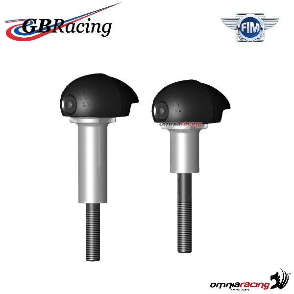 Pair of slider pads for track use GBRacing for Kawasaki Ninja ZX6R 2009-2012