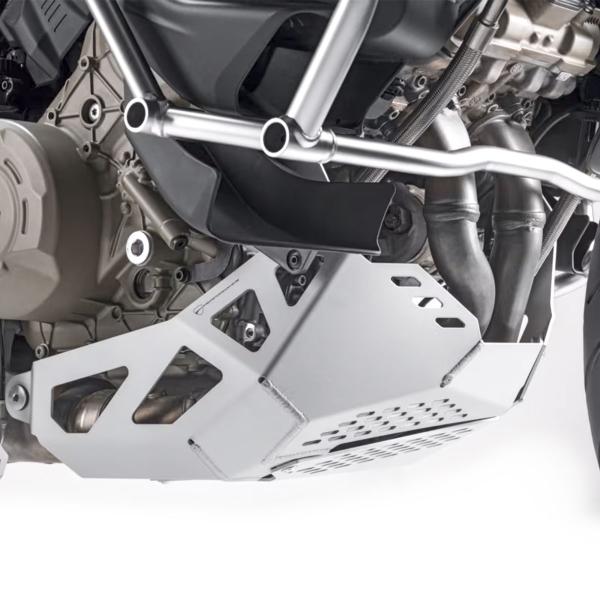 Paracoppa alluminio satinato Ducati Multistrada V4 Pikes Peak 2021-2023