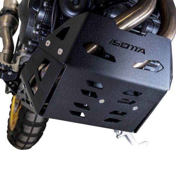 Paracoppa alluminio Isotta Nero Testurizzato BMW F900GS 2024-2025