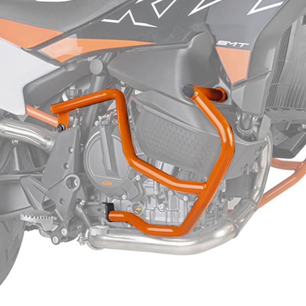 Protezione paramotore Givi arancione KTM 890SMT 2023-2024