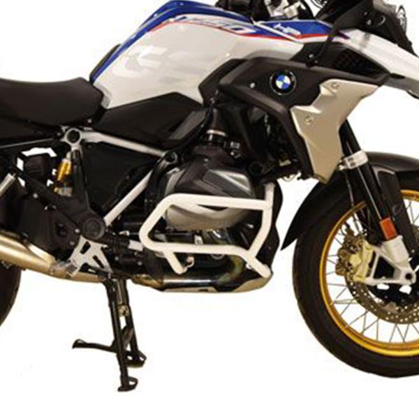 Engine guard Isotta low white crash bars BMW R1250GS 2019-2023