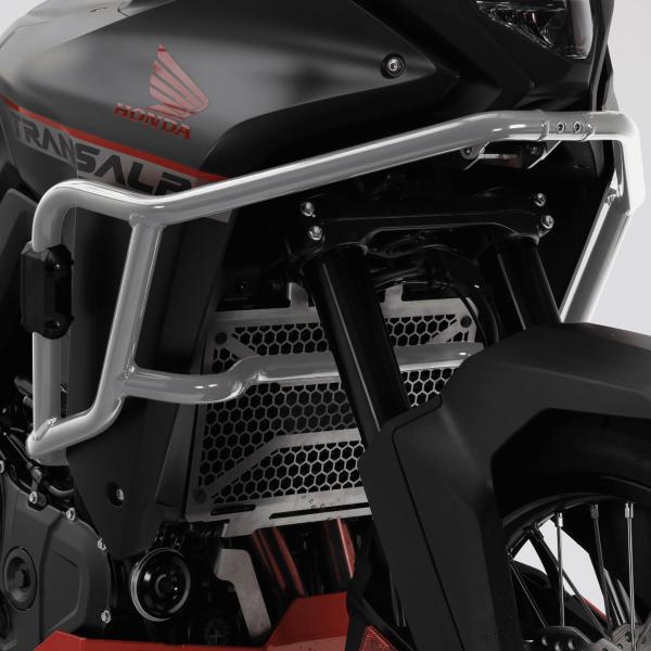 Engine guard Isotta light grey crash bars Honda Transalp XL750 2023-2024