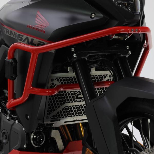 Engine guard Isotta red crash bars Honda Transalp XL750 2023-2024