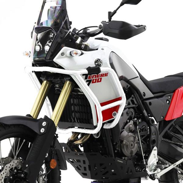 Engine guard Isotta white crash bars Yamaha Tenere 700 2020-2024