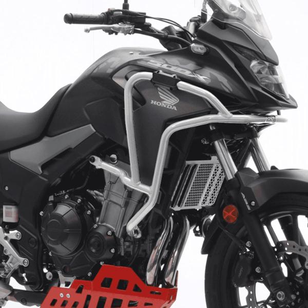 Engine guard Isotta light grey crash bars Honda CB500X 2019-2023