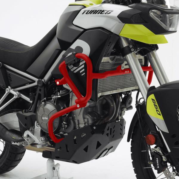 Protezione paramotore Isotta Rosso Aprilia Tuareg 660 2022-2024