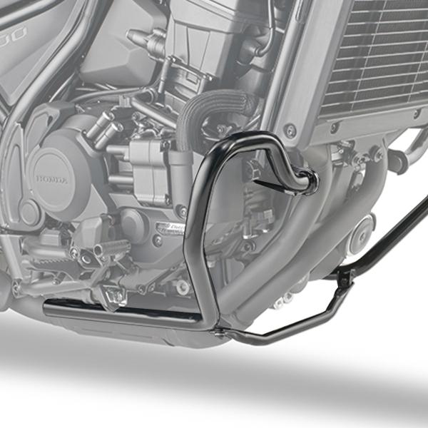 Kappa black tubular crash bars Honda CMX1100 Rebel 2021-2022