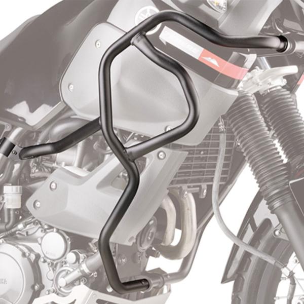 Kappa black tubular crash bars Yamaha XT660Z Tenere 2008-2016