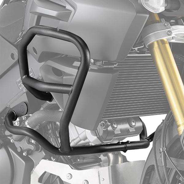 Kappa black tubular crash bars Suzuki DL1000 V-Strom 2017-2019