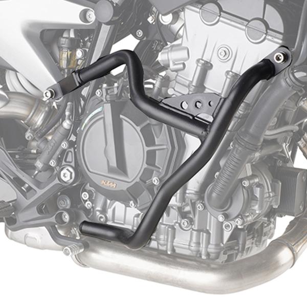 Paramotore tubolare Kappa nero KTM Duke 790 2018-2020