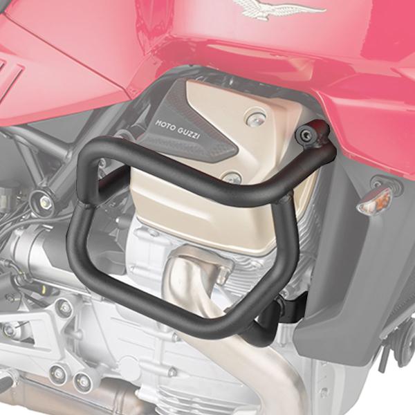 Kappa black tubular crash bars Moto Guzzi V100 Mandello 1000 2022