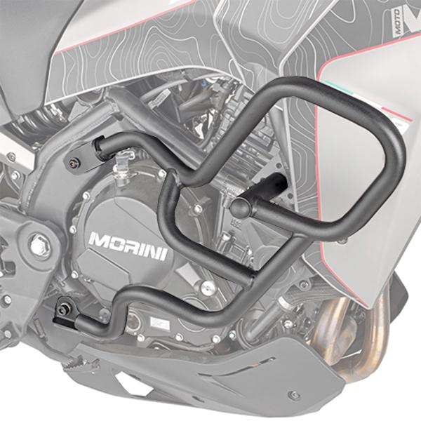 Paramotore tubolare Kappa nero Moto Morini Xcape 649 2021-2022