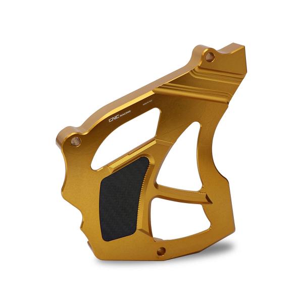 Cover pignone CNC Racing alluminio oro Mv Agusta Rivale 800 2014-2016