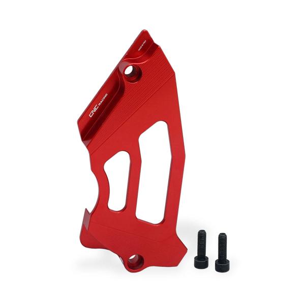 Cover pignone CNC Racing alluminio rosso Ducati 1098 2007-2008