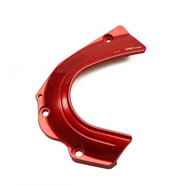Cover pignone CNC Racing alluminio rosso Ducati Scrambler 400 SIXTY2 2016-2020