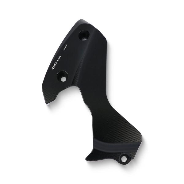 CNC Racing black aluminum front sprocket cover Ducati DesertX 937 2022-2024